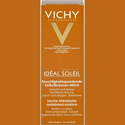 275524 - VICHY Qumësht vetënxirës Ideal Soleil për fytyrën dhe trupin, 100 ml