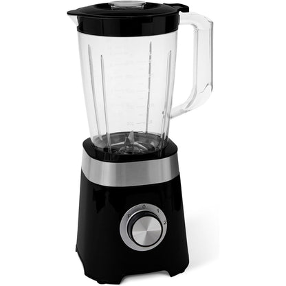 162535 - AMAZON BASICS Blender Plastik 600W, Kapacitet 1.5L, për Thërrmim Akulli dhe Smoothie, i Zi