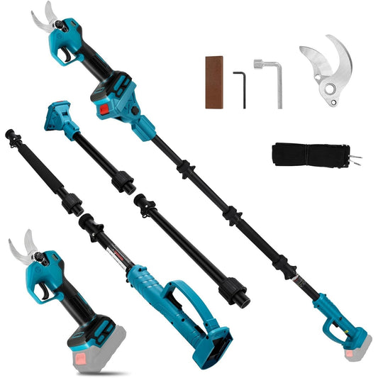 231079 - Makita Gërshërë krasitjeje pa tel 18V, gërshërë elektrike kopshti 2 në 1, shufër zgjatimi 2M, diametër prerjeje maksimal 30 mm