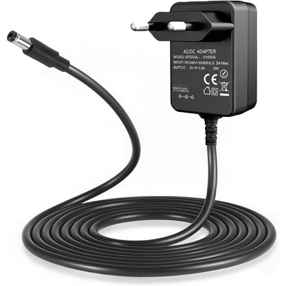 190341 - KITARE KARIKUES Pedal 9V 1A, Furnizues Energjie për Casio Boss Behringer JOYO, Efekte Pedali, Looper, Stompbox, Disa Klavijaturë, Qender Negative në Qendër Pozitive, Masa DC 5.5mm x 2.1mm