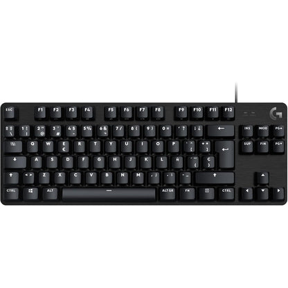 266311 - LOGITECH G413 TKL SE Tastiera Mekanike për Lojëra - Tastierë Kompakte me Ndriçim nga Pas, Çelësa Mekanikë Taktikë, Anti-Ghosting, E Përputhshme me Windows, macOS, Paraqitje QWERTY Spanjisht - E Zezë