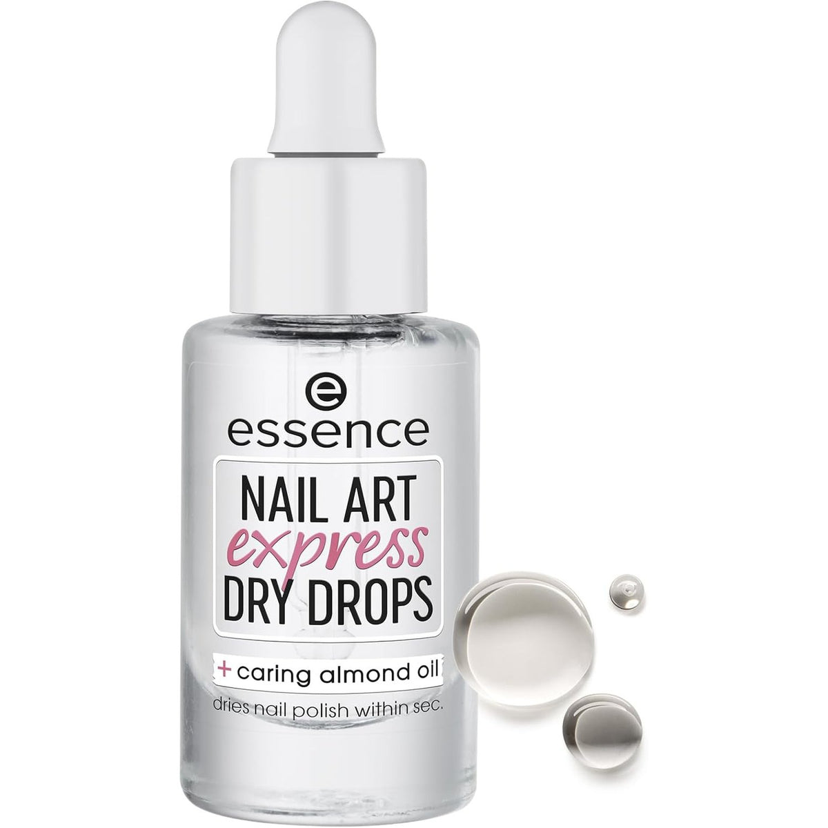 308475 - ESSENCE pika të thata për nail art express, 10ml, transparenter Nagellack-Trockner.
