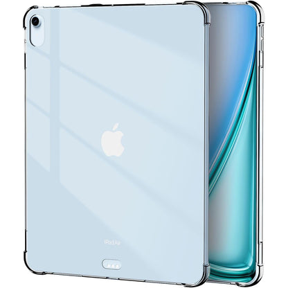 310508 - Lunivop Mbulesë për tablet, e përputhshme me iPad Air 13 inç, TPU e hollë, mbrojtëse transparente prej silikoni anti-verdhë