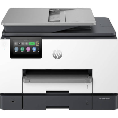 126095 - HP - Printeri OFFICEJET PRO 9120E 403X8B, Shumëfunksional me Ngjyra A4, Dupleksim Automatik, 22 faqe/min, Wi-Fi, 3 Muaj Bojë e Menjëhershme e Përfshirë, Gri