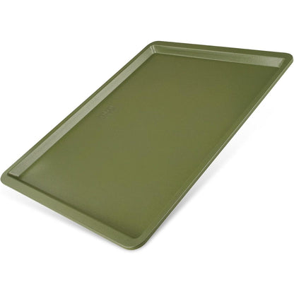 262742 - ZENKER 7457 PLAQUE PÂTISSERIE VERTE, PLAQUE ËN ÇELIK ANTI-ADHESIV, 42 X 32 X 1.5 CM, E VERDHA