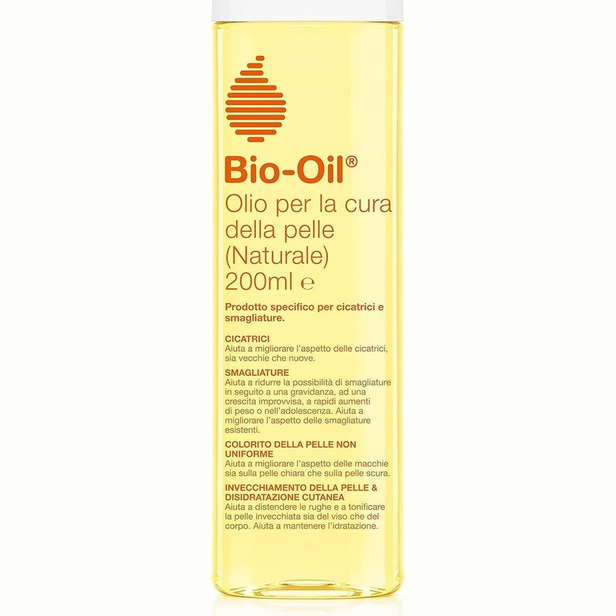 306219 - BIO-OIL Vaj Natyral 200 ml, Kundër Shenjave të Strirjes dhe Shenjave, 100% Natyral