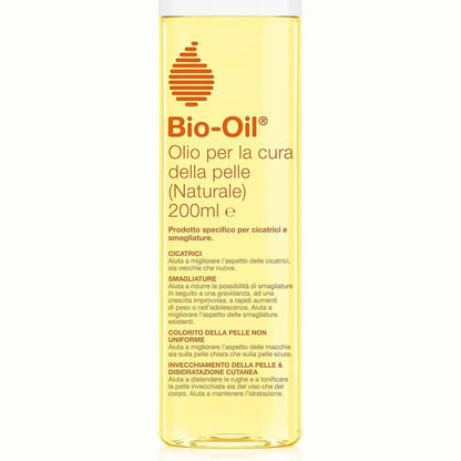 306219 - BIO-OIL Vaj Natyral 200 ml, Kundër Shenjave të Strirjes dhe Shenjave, 100% Natyral