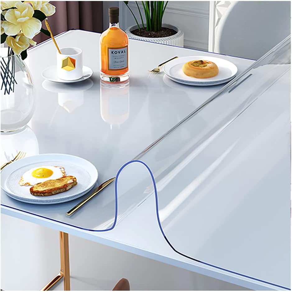 245920 - MBULESE TAVOLINE 1.5 MM TRANSPARENTE PVC E FSHIRE E PAPERSHKUESHME NGA UJI 50 X 110 CM