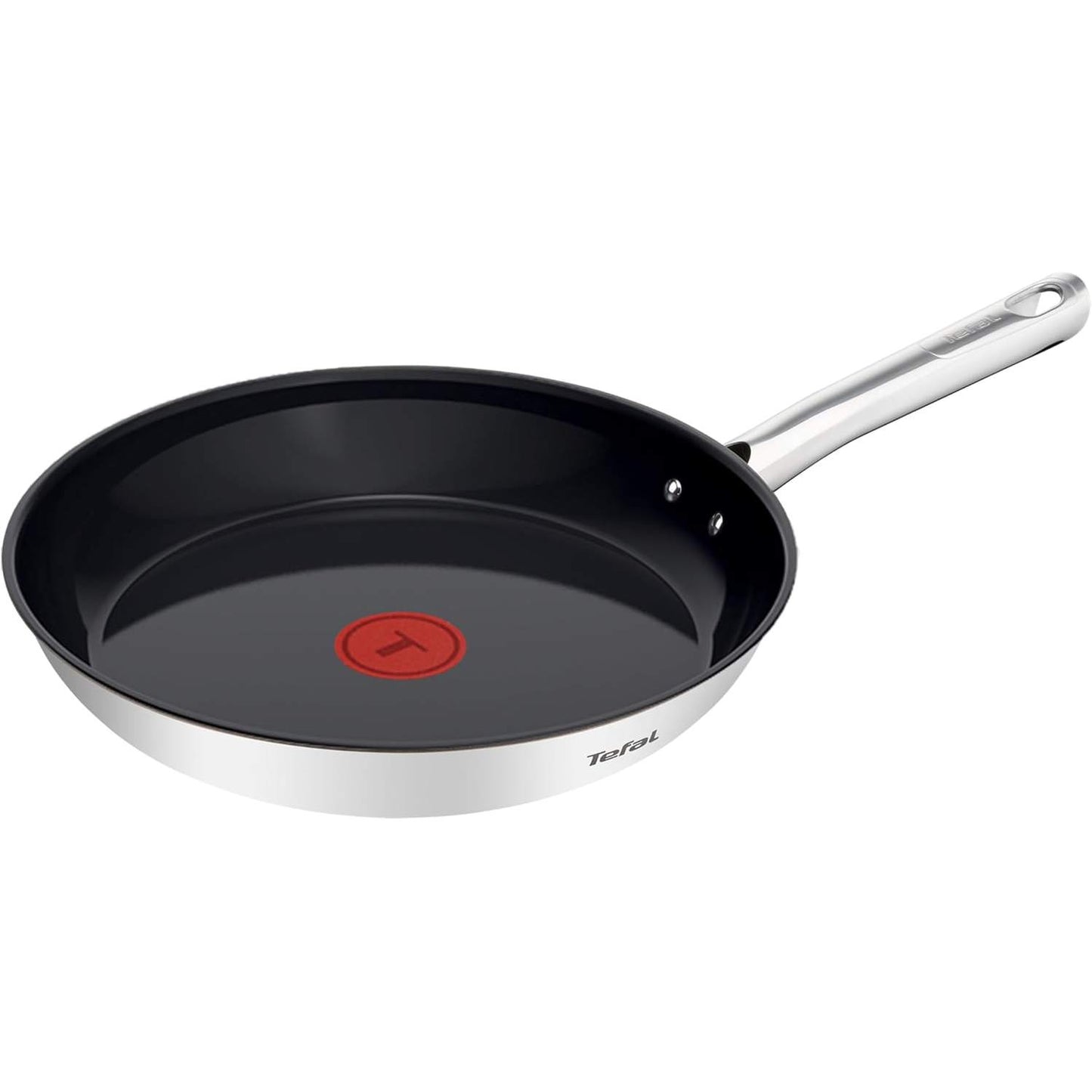 246180 - TEFAL Tigan Duetto On 24 cm, shtresë qeramike jo-ngjitëse Go Ceram, Thermo-Signal, dorezë e fiksuar me thumba, çelik inox, G7660434