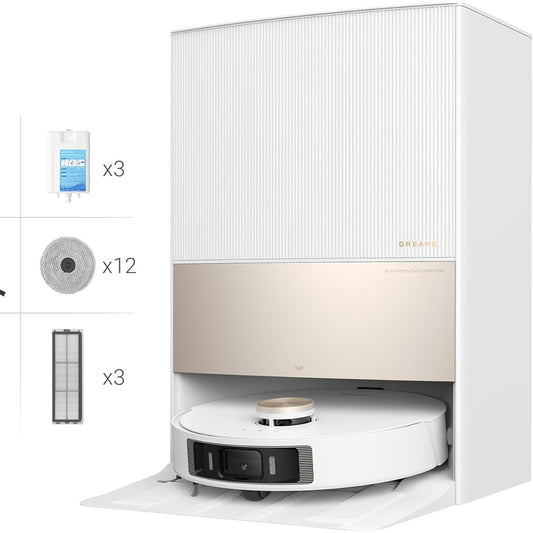 116222 - DREAME L20 Fshesë Robotike me Korrent, Teknologji MopExtend, Heqje dhe Ngritje mopi, Fuqia Thithëse 7000 Pa, Set Aksesorësh për Dysheme dhe Qilima, ULTRA i Plotë