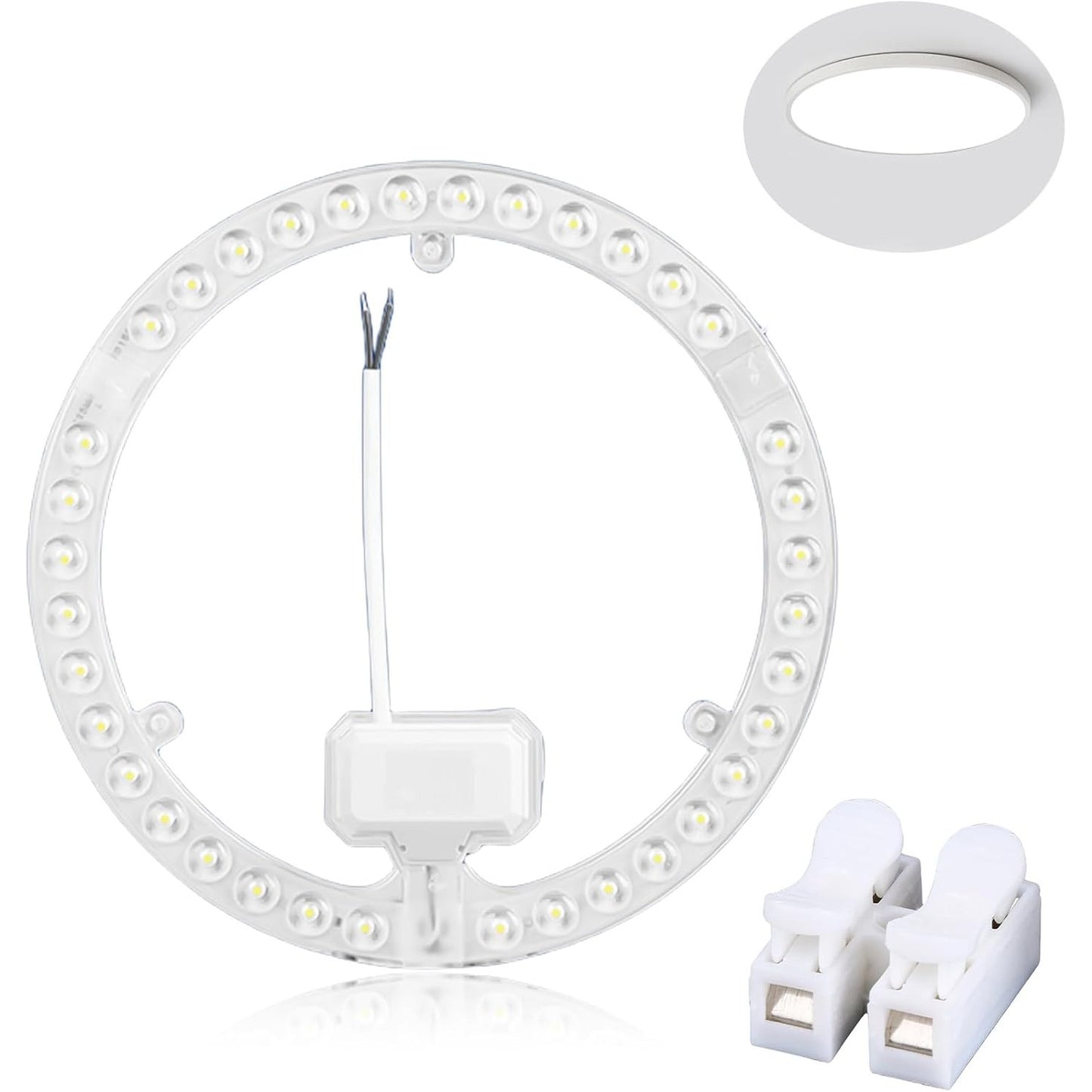 216644 - NIZIRIOO - KIT KONVERTIMI I MODULIT LED 36W: SET KONVERTIMI LLAMBASH UNAZË, LLAMBË DIFUZIONI RRETHORE E BARDHË PËR LLAMPA TAVANI DHE MURI, LLAMBË FLUORESHENTE RRETHORE