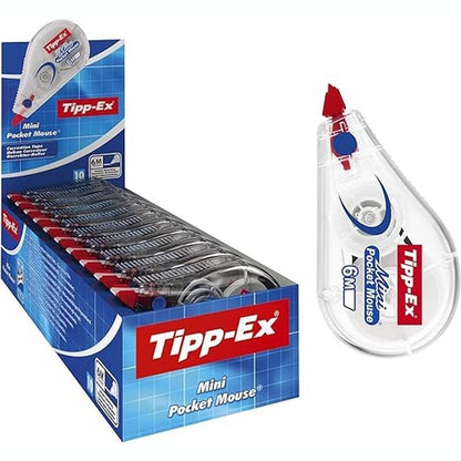293427 - TIPPEX Rul Korrektues Mini Pocket Mouse, 6m x 5mm, pako me 8 copë