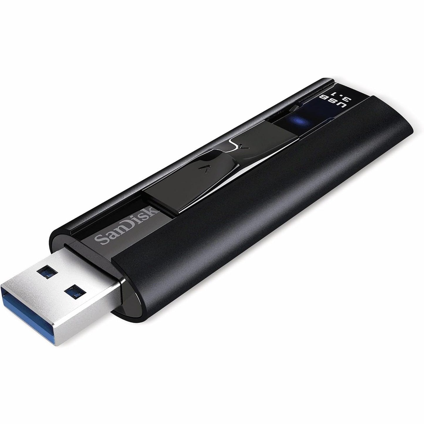 266380 - SANDISK Njësia e memories USB 3.2 Extreme PRO 128 GB, Shpejtësia e leximit 420 MB/s, Shpejtësia e shkrimit 380 MB/s, Mbrojtja me fjalëkalim, Kuti e fortë, Softueri RescuePRO Deluxe, e zezë