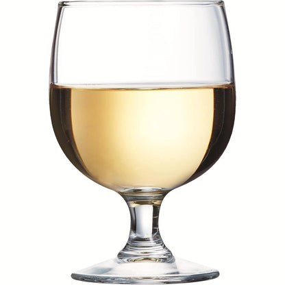 199818 - ARCOROC - Koleksioni Amelia, Seti prej 6 Gotave me Kërcell, Kapacitet 16cl, Xham i Temperuar, Për Përdorim Profesional, Prodhuar në Francë