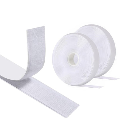 335426 - VINABO SHIRIT VETËNGJITËS ME GREP DHE LAK, 5 M X 20 MM, I BARDHË