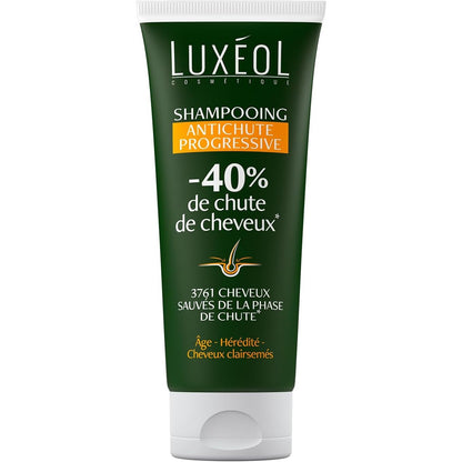 301191 - LUXEOL - Shampo Progresive Kundër Rënies së Flokëve - 200 ml - Zvogëlon Rënien e Flokëve me 40% - 96% Përbërës me Origjinë Natyrale - Prodhuar në Francë