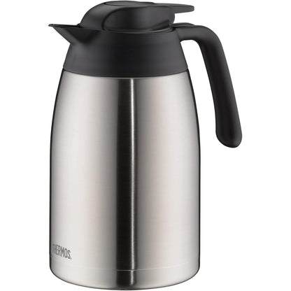 250649 - TERMOS THV 1.50l, çelik inox, mban pijet të ngrohta për 12 orë / të ftohta për 24 orë, plotësisht i papërshkueshëm nga rrjedhjet, hapje e madhe, i përshtatshëm për kafe dhe çaj, i sigurt për lavastovilje, kapak i lëvizshëm