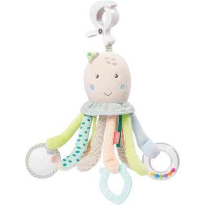 317965 - FEHN Lodër Activity Octopus për Aftësitë Motorike të Foshnjave, për Karroca, Djep dhe Sedilje Makine, 0+ Muaj