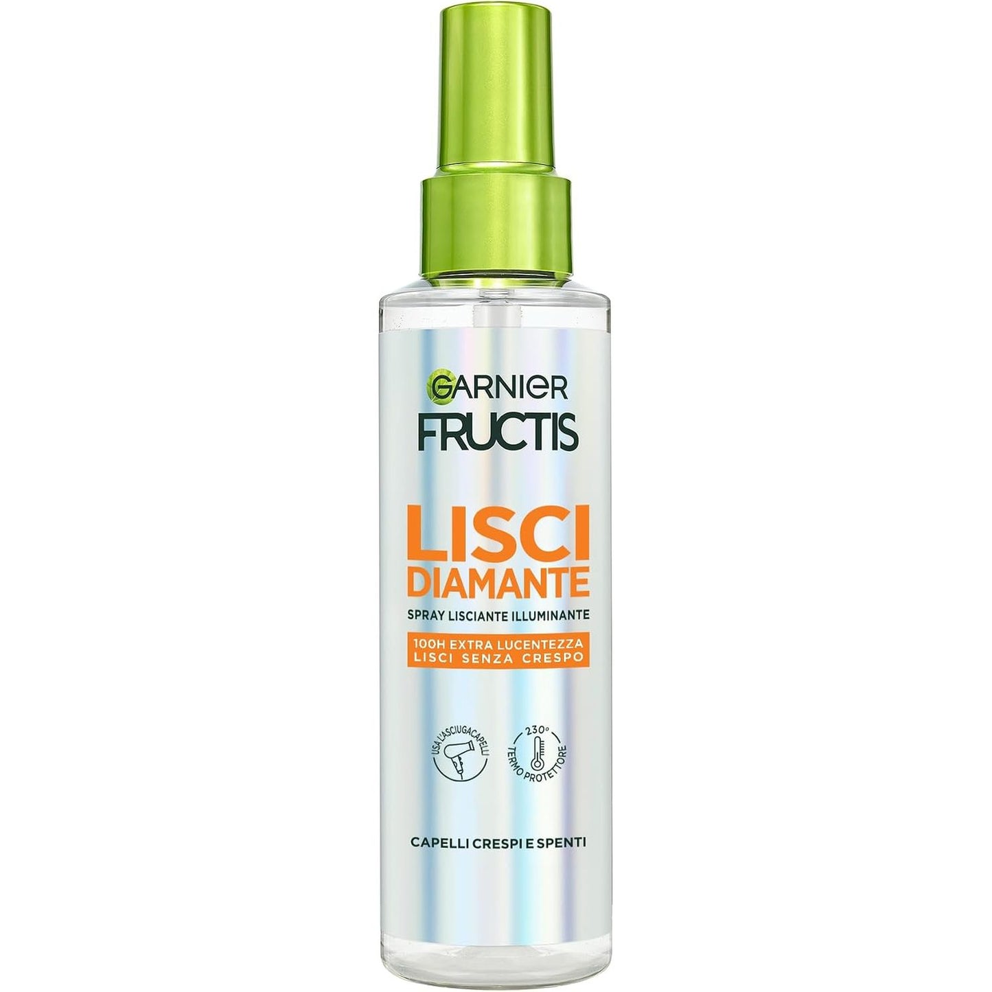 272455 - Garnier Fructis 150 ml, Sprej Zbutës për Flokë të Çrregullt, Mbrojtje nga Lagështia dhe Nxehtësia