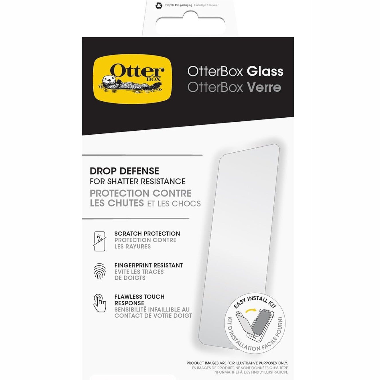 277068 - OTTERBOX Mbrojtës Ekrani Glass për Samsung Galaxy A37 5G, Galaxy A36 5G, Galaxy A56 5G, xham i temperuar