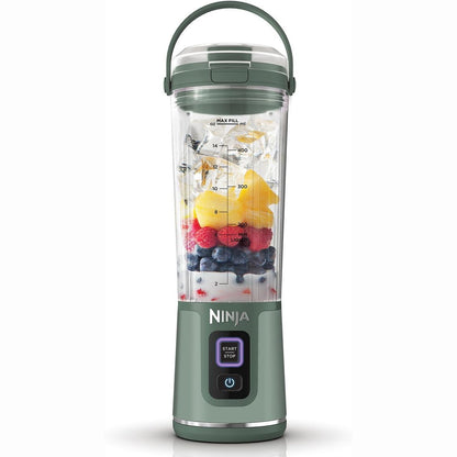 288306 - NINJA BLAST Blender Portativ BC151UKEM, 530 ml, Kapak i papërshkueshëm nga rrjedhjet, Mini Blender i Fuqishëm pa Tel, I Rikarikueshëm, Smoothie Portative, Koktejle Proteinash, Përzien Akull
