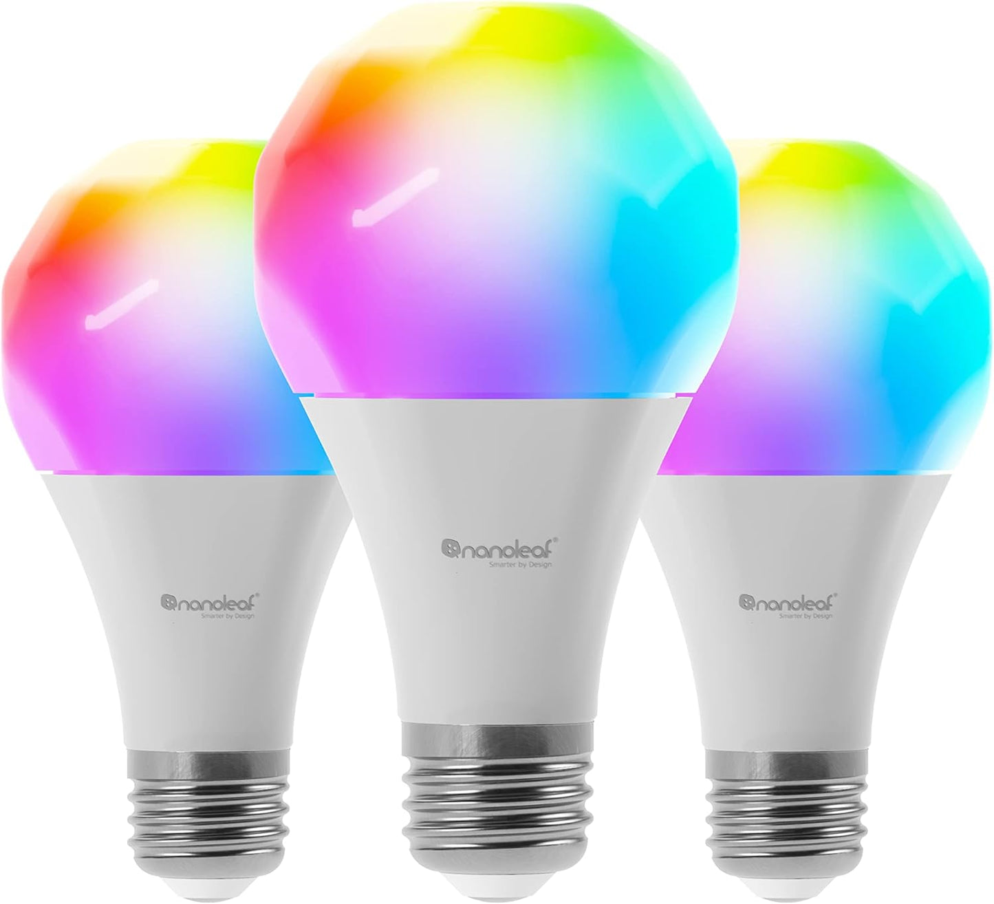 260690 - NANOLEAF ESSENTIALS | Llambë Smart A19 | 800Lm | E bardhë | 2700K-6500K | 120V-240V | E27 V2 - 3 copë