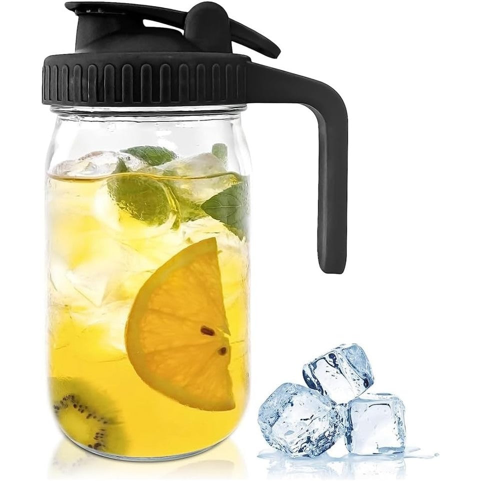 215599 - Kavanoz qelqi 32oz me kapak derdhës
