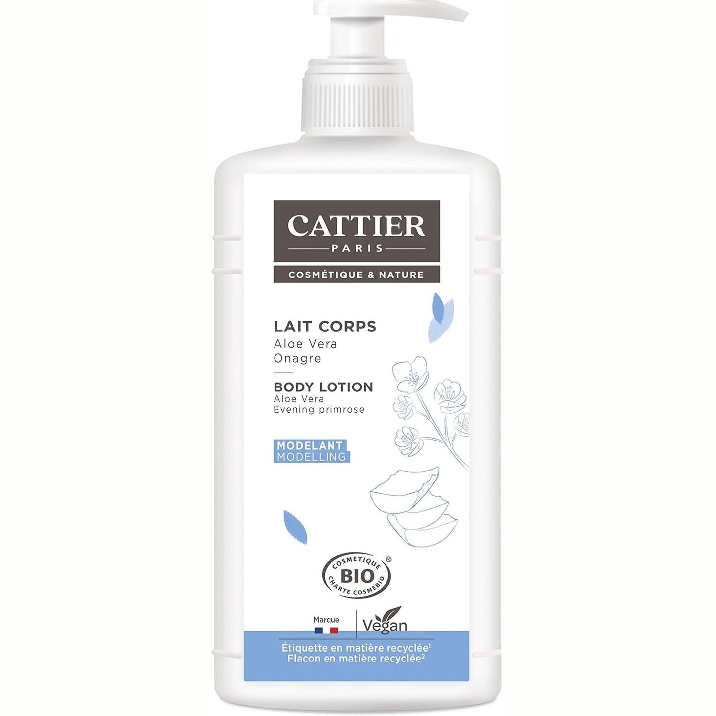 290327 - CATTIER Losion trupi për modelim organik 500 ml