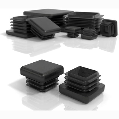 264167 - TAPA LAMELARE PD® 22X22 MM PËR TUBA KATRORË, PLASTIKË PE, 4 COPË
