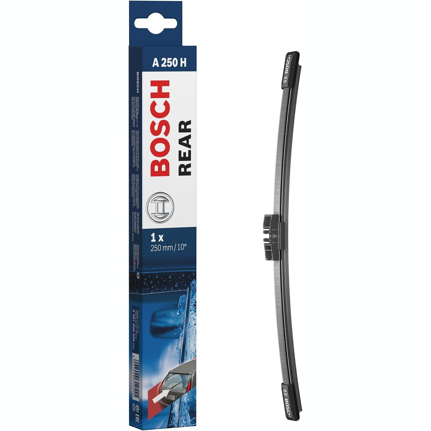 294327 - Bosch A250H Fshirëse e pasme, Gjatësi 250 mm, 1 Fshirëse për çdo dritare të pasme