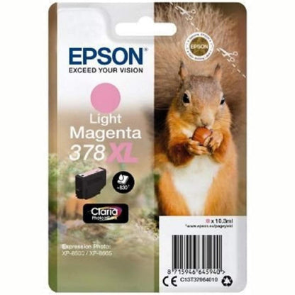 299575 - EPSON Kartushë me bojë C13t37964010 Claria Photo HD 378 xl, Magenta e çelët