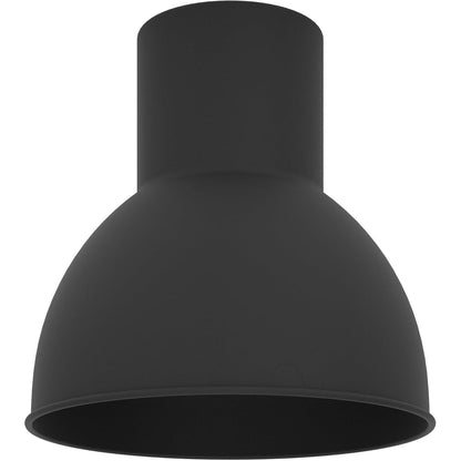 253821 - EGLO Abazhur Capoliveri-E, Ø 17.5 cm, Metalik në të Zezë, për Dhomën e Ndenjes, Llambë Varëse, Tavoline ose Muri