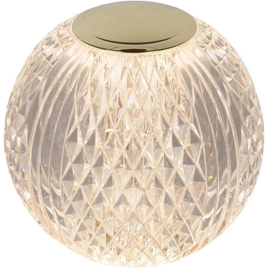 226212 - LUCIDE CINTRA - Llambë Tavoline e Rikarikueshme - Ø 11 cm - LED 1x2W 2700K - Transparente