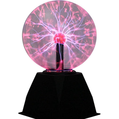 168989 - LLAMBË SFERIKE PLAZME MAGJIKE Llambë Sferike Plazme 7.6cm, e Ndjeshme Ndaj Prekjes, Energjia USB, Për Dekorime, Festa, Dhoma Gjumi