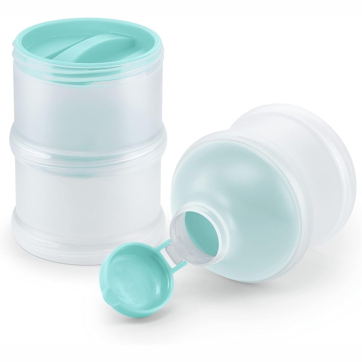 318753 - NUK Dispensues pluhuri qumështi, Pa BPA, 3 copë, ngjyrë benzine