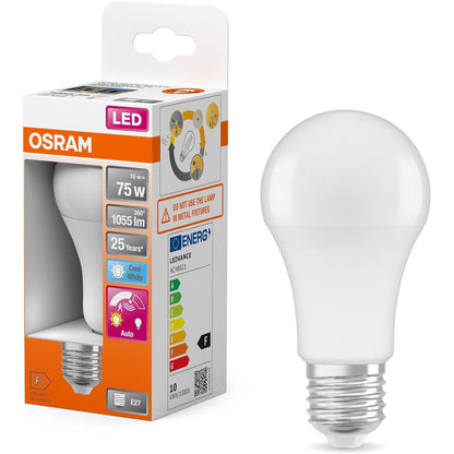 216226 - OSRAM Llambë LED Star A75, Sensor Lëvizjeje 10W, 4000K, E27, 1055 lm, fikje 30 sekonda