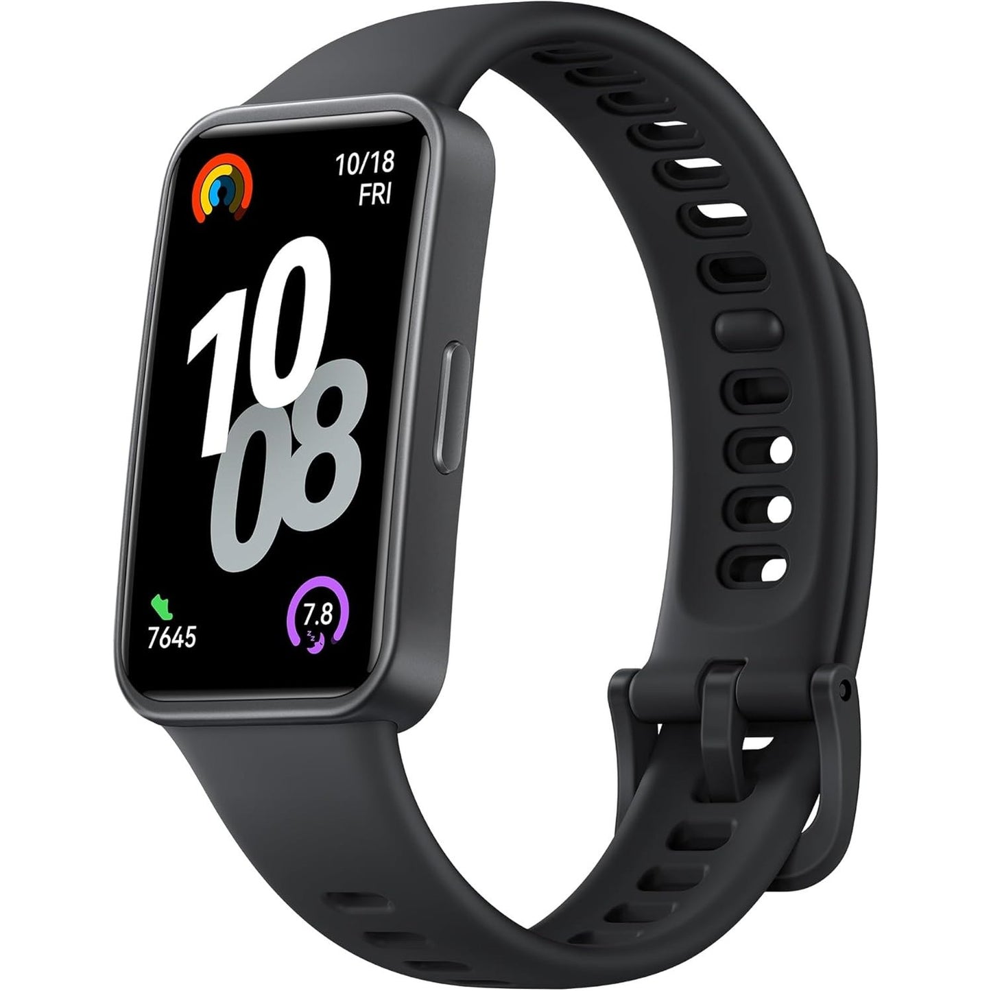 273064 - HUAWEI Band 10, Ora Inteligjente, Monitorim Fitnesi me AI, Analizë Gjumit, Jetëgjatësi Baterie deri në 14 Ditë, për iOS dhe Android, Ngjyrë e Zezë