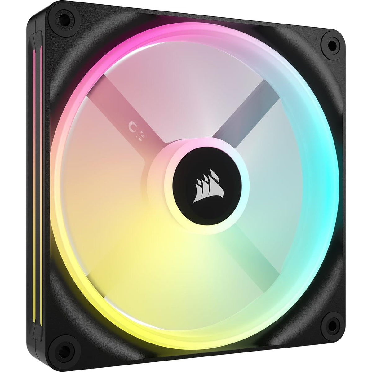 319758 - CORSAIR Ventilator me kupolë magnetike iCUE Link QX140 RGB 140 mm - i zi