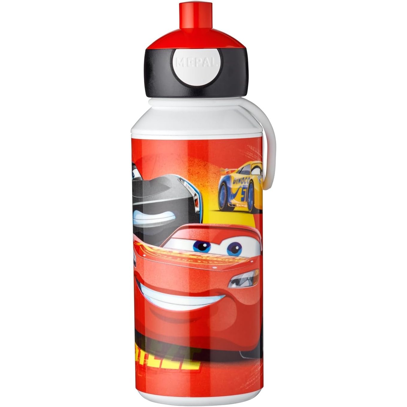 168568 - MEPAL - Shishe Uji Ripërdorshme, e Pa-BPA dhe e Sigurt për Lavatriçe, Modeli Kampusi që Hapet, 400 ml - Makina