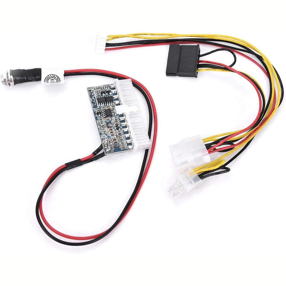 268582 - Modul furnizimi me energji DC-ATX, 12V 160W, për pllakë integrale ATX 24-pinëshe, për kompjuter, Mini ITX dhe 1U, kabllo lidhjeje ATX