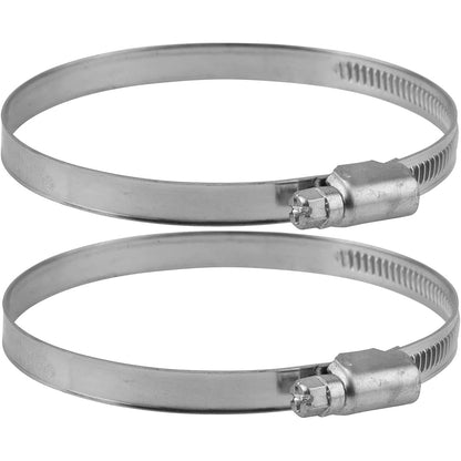 289367 - GARDENA Kapëse tubi çeliku për fiksimin e tubit, diapazon shtrëngimi 7-11 mm, gjerësi brezi 5 mm, me krimb (7197-20)