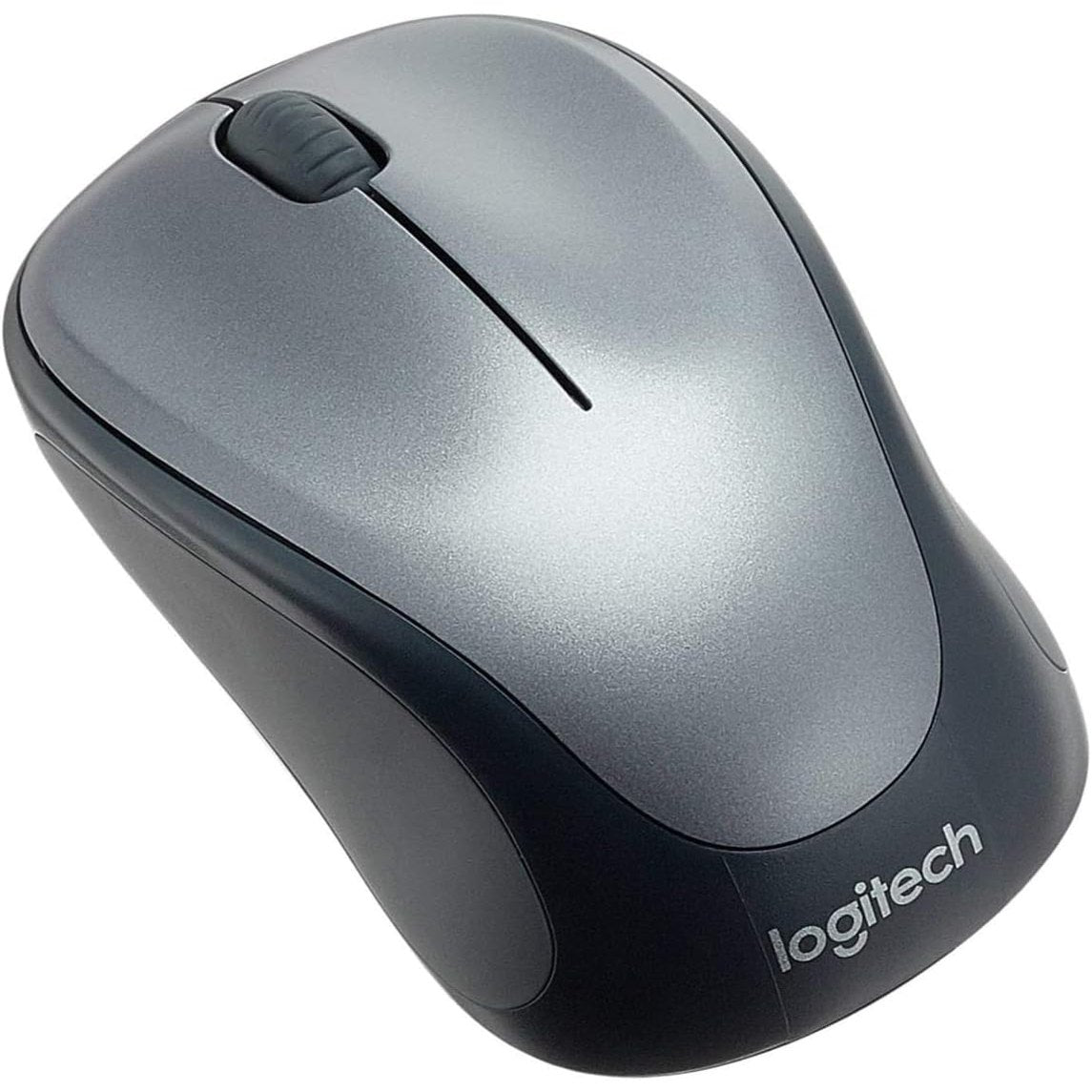 273763 - LOGITECH Maus pa tel M235, 2.4 GHz me marrës USB, gjurmim optik 1000 DPI, jetëgjatësi baterie 12-mujore, i pajtueshëm me PC, Mac, laptop, Chromebook - Gri