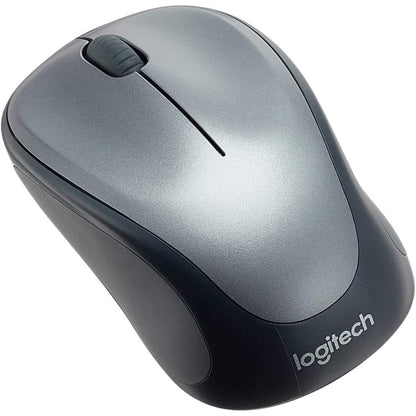 273763 - LOGITECH Maus pa tel M235, 2.4 GHz me marrës USB, gjurmim optik 1000 DPI, jetëgjatësi baterie 12-mujore, i pajtueshëm me PC, Mac, laptop, Chromebook - Gri