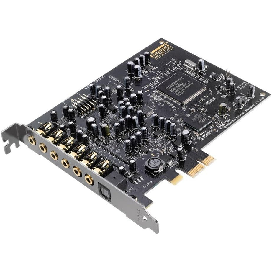 295611 - KARTË ZËRI Creative Sound Blaster Audigy Rx PCIe (Tingull rrethues 7.1, dy hyrje mikrofoni, efekte EAX të përshpejtuara nga hardueri, amplifikator i fuqishëm për kufjet)