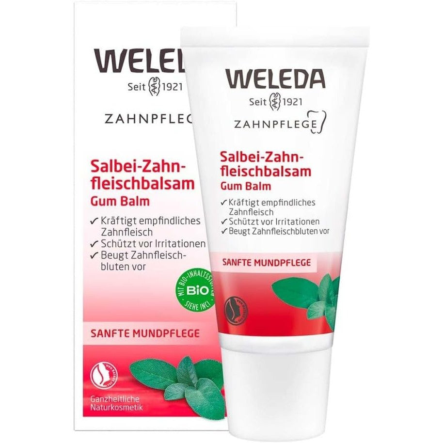 318927 - WELEDA Xhel për mishrat e dhëmbëve me sherbelë - Kujdes për mishrat e dhëmbëve të ndjeshëm - 30 ml