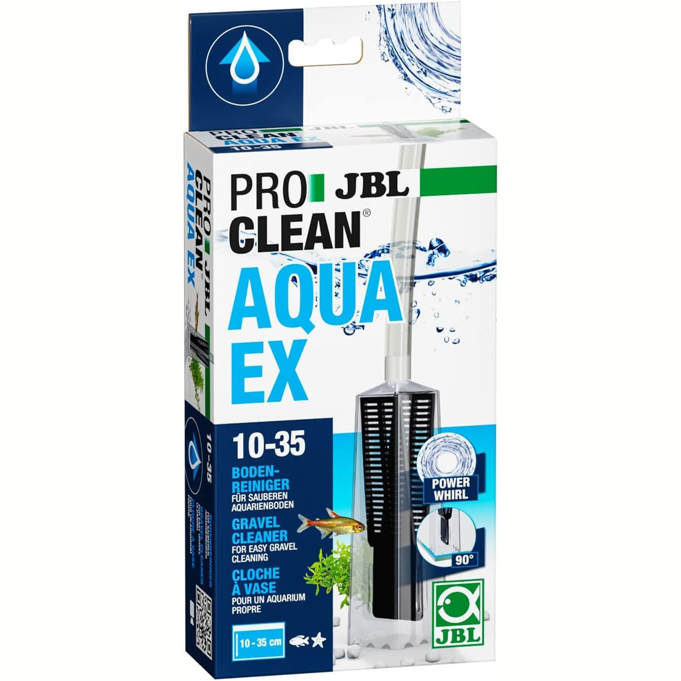 220196 - JBL PROCLEAN AQUA EX 10-35, 6142500, Pastrues substrati për akuariume nga 10 - 35 cm lartësi