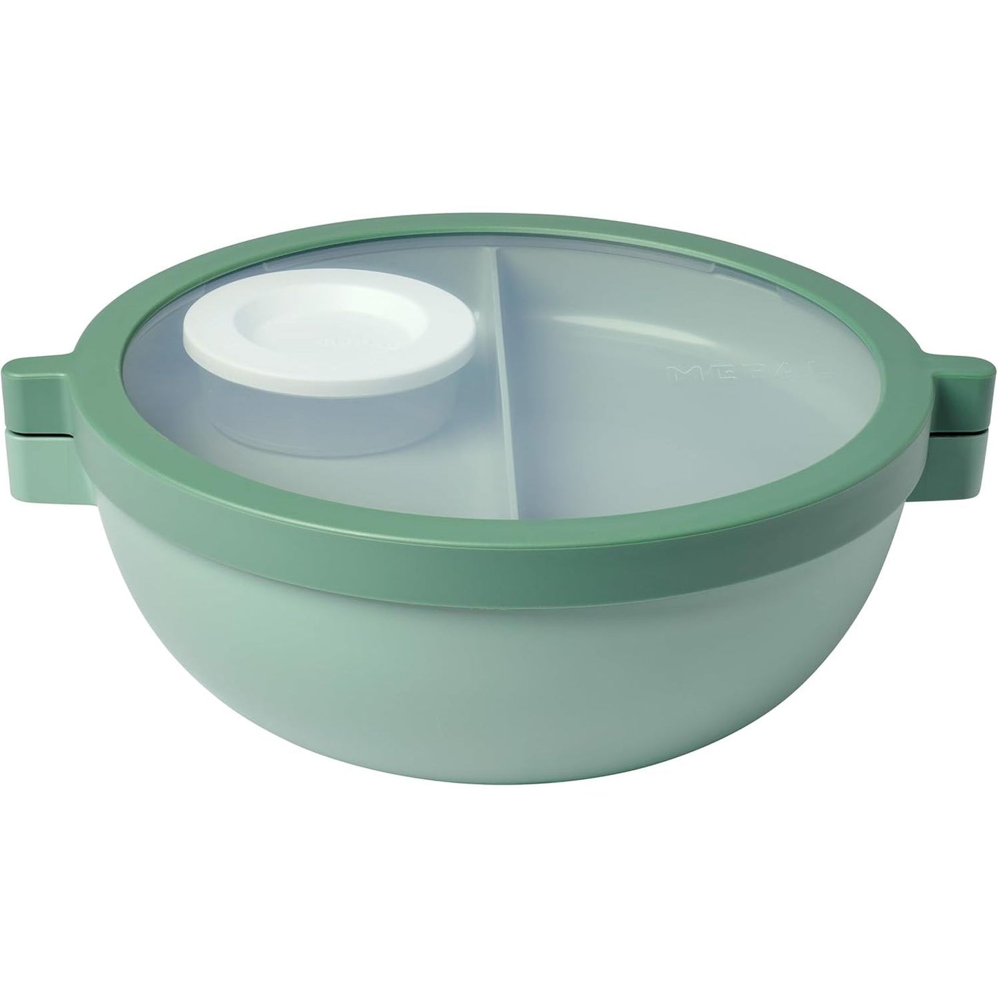 197059 - MEPAL - Kuti Dreke me Ndarje Bento 1500ml, me Kapak dhe Tabaka Shtesë për Salcë, Sherebelë Nordike