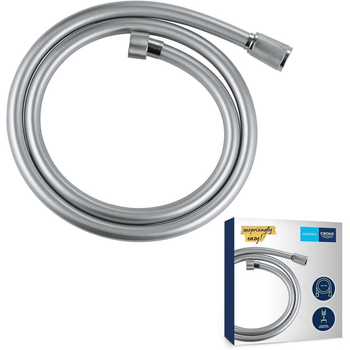 314136 - GROHE Tub dushi QUICKFIX VitalioFlex, 1250 mm, Metal, 22112000