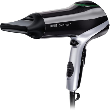 315745 - BRAUN Tharëse flokësh Satin Hair 7 HD710, tharëse flokësh profesionale me teknologji IonTec dhe Satin Protect, e zezë