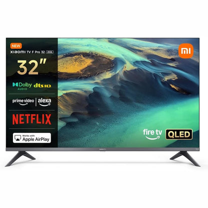 295036 - XIAOMI TV F Pro 32, 32 televizorë (81 cm), QLED, Smart TV, Fire TV, Akordues DVB-C/S/S2/T/T2, Dolby Audio, DTS Virtual:X, Kontroll zëri Alexa